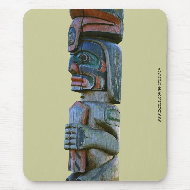 Mousepad Suporte de mouse em forma de totem (Frente)