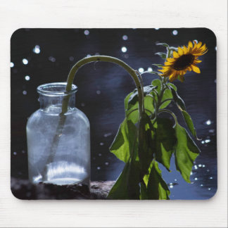 Mousepad suporte de mouse estrelas girassóis