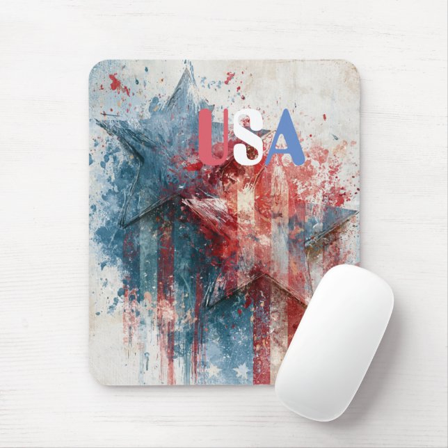 Mousepad Suporte de Mouse EUA (Com mouse)