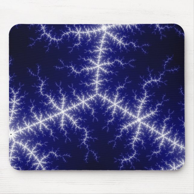 Mousepad Suporte de Mouse Floco de Neve (Frente)