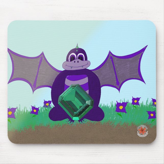 Mousepad Suporte de Mouse Gemas e Dragões de Maio (Frente)