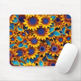 Mousepad Suporte de Mouse Girassol