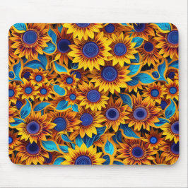 Mousepad Suporte de Mouse Girassol
