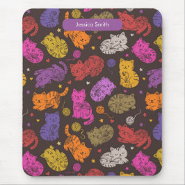 Mousepad Suporte de Mouse iPad Amante de Gatos