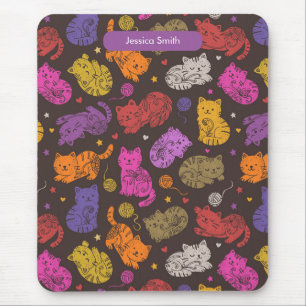 Mousepad Suporte de Mouse iPad Amante de Gatos