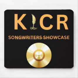 Mousepad Suporte de Mouse KICR Songwriters Showcase