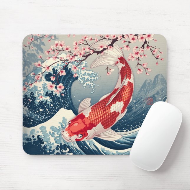 Mousepad Suporte de Mouse Moderno Único Tendência Brandy  (Com mouse)