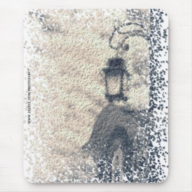 Mousepad Suporte de mouse para poste de iluminação (Frente)
