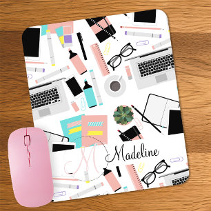 Mousepad Suporte de Mouse Personalizado de Padrão de Ambien