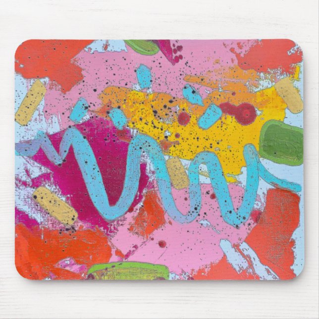 Mousepad Suporte de Mouse Rio Azul (Frente)