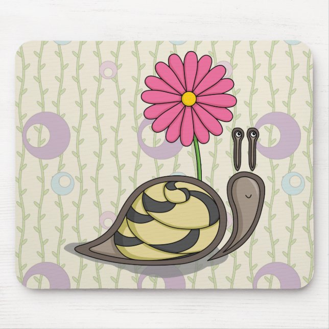 Mousepad Suporte de mouse Sadie a Caracol (Frente)