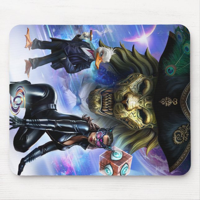 Mousepad Suporte de Mouse Starquest Livro Seis (Frente)