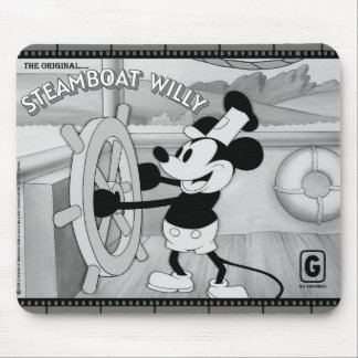 Mousepad Suporte de Mouse Steamboat Willie