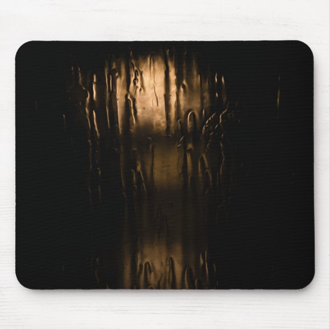 Mousepad Suporte de mouse tempestade e chuva (Frente)