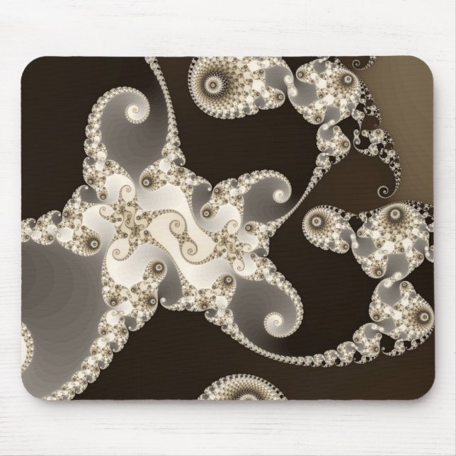 Mousepad Suporte de Mouse Tentáculos de Café (Frente)