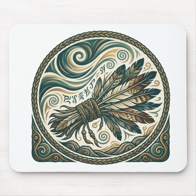 Mousepad Suporte de Mouse Wind Speaker (Frente)
