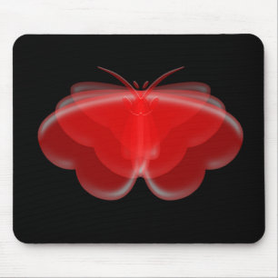 Mousepad Suporte de Rato Corações de Borboleta