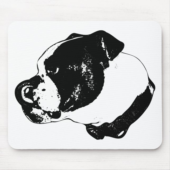 Mousepad Suporte de Trabalho Lateral Bulldog (Frente)