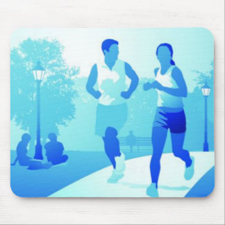Mousepad Suporte do casal Corrida
