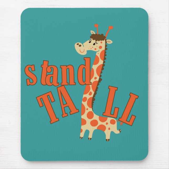 Mousepad Suporte do girafa alto (Frente)