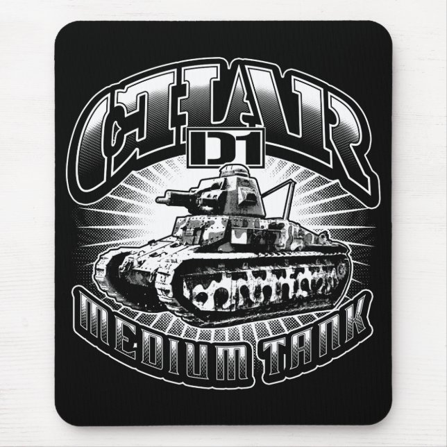 Mousepad Suporte do mouse Char D1 (Frente)