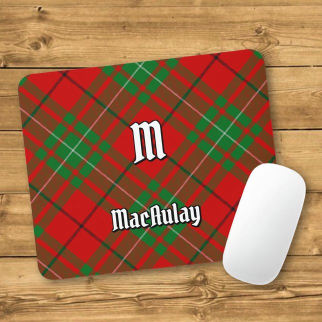 Mousepad Suporte do mouse Clan MacAulay Tartan (Criador carregado)
