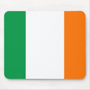 Mousepad Suporte do mouse com Flag da Irlanda