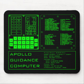 Mousepad Suporte do mouse para computador Apollo Guidance
