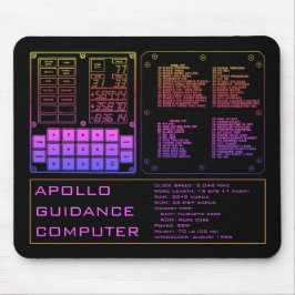 Mousepad Suporte do mouse para computador Apollo Guidance