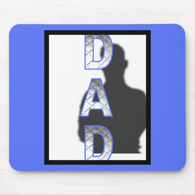 Mousepad Suporte do mouse para o pai (Frente)