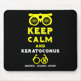 Mousepad Suporte E Consciência De Keratoconus