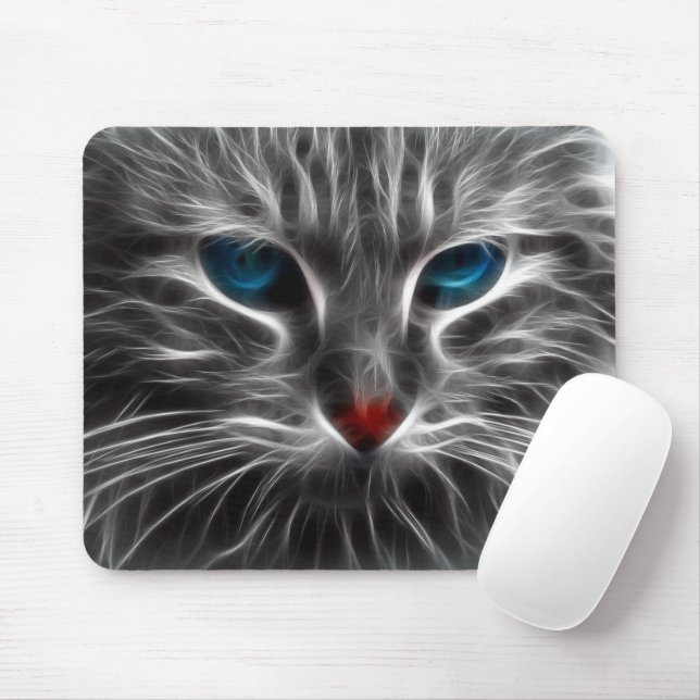 Mousepad Suporte Elétrico para Rato de Gato (Com mouse)