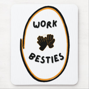 Mousepad Suporte emocional melhor amiga no trabalho,amigos