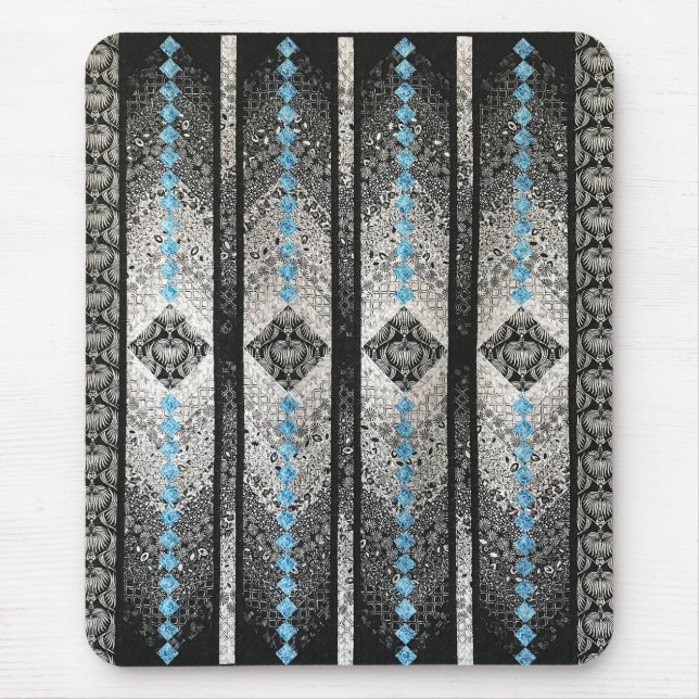 Mousepad Suporte Francês para Rato Quilt (Frente)