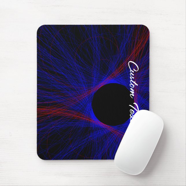 Mousepad Suporte Geométrico do Rato de Triângulo Acentuado (Com mouse)