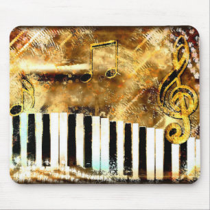Mousepad Suporte Musical Grunge Mouse