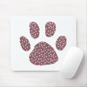 Mousepad Suporte para mouse com pegada de garra brilhante