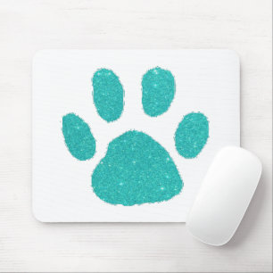 Mousepad Suporte para mouse com pegada de garra brilhante
