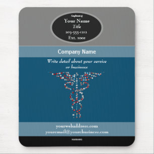 Mousepad Suporte para mouse com Promocional de chá médico -