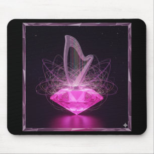 Mousepad Suporte para Mouse Harpa Sinfônica