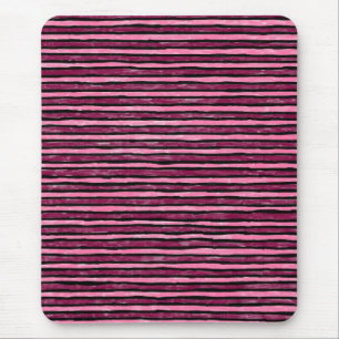 Mousepad Suporte para mouse, Listras Pintadas, Rosa e Magen