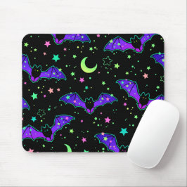 Mousepad Suporte para mouse - "Morcegos roxos"
