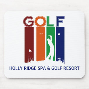 Mousepad Suporte Personalizado para Mouse Golfer