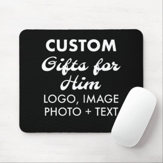Mousepad Suporte Personalizado para Rato Preto