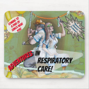 Mousepad Suporte Respiratório Mouse Adventure Movie Poster