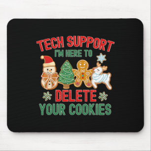 Mousepad Suporte Técnico De Natal Aqui Para Excluir Cookies