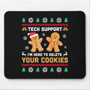 Mousepad Suporte Técnico De Natal Aqui Para Excluir Xmas De