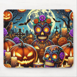 Mousepad Suportes de mouse festa halloween 2025