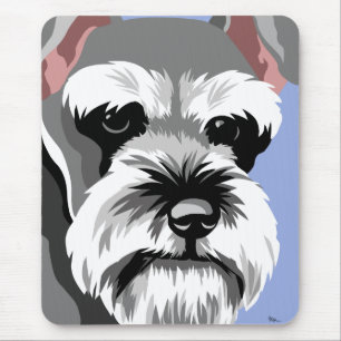 Mousepad Suportes de rato Schnauzer