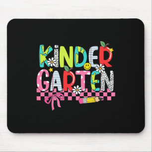 Mousepad Suprimentos Preppy Jardim de Infância Feliz Último